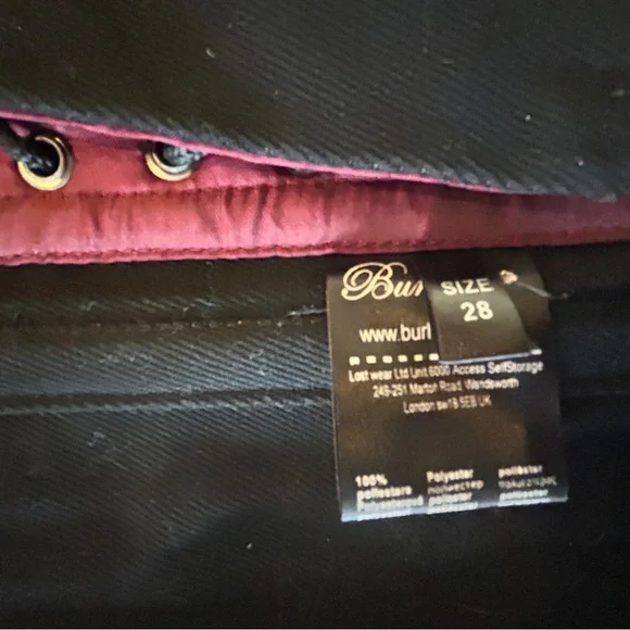 Burgundy and Black Corset - Picture 4 of 5